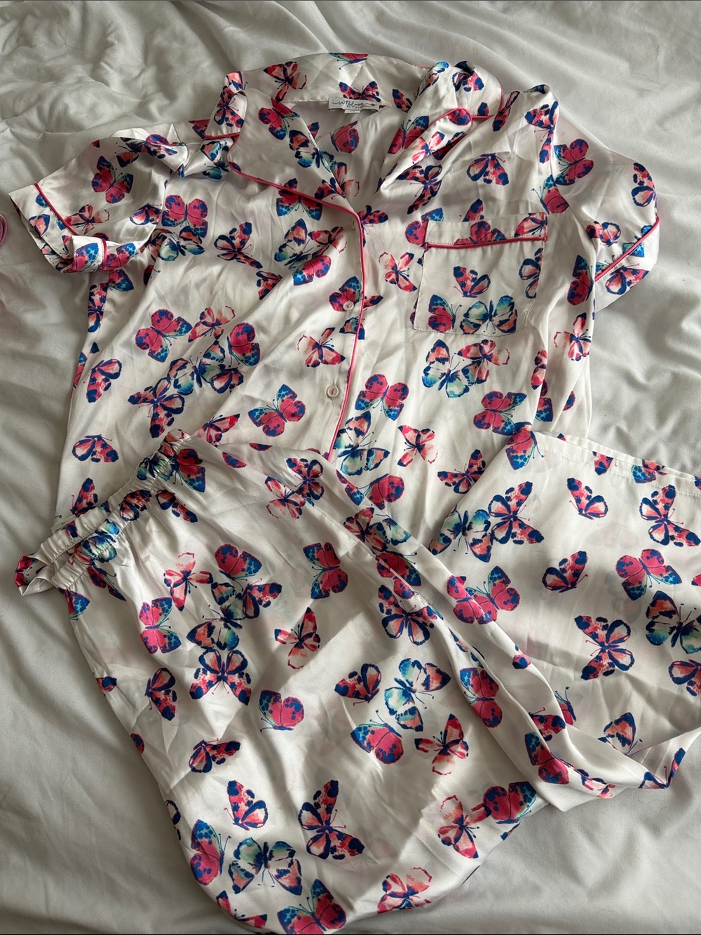 Capri Satin Pajama Set